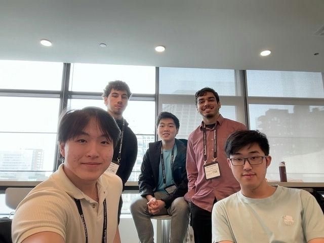The RescueSight team at the Cornell AI Health Hackathon